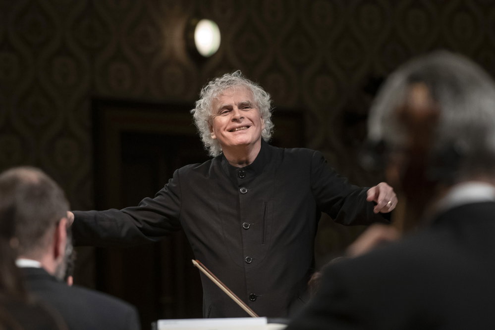 Simon Rattle a Magdalena Kožená, Rudolfinum, 27. 2. 2019