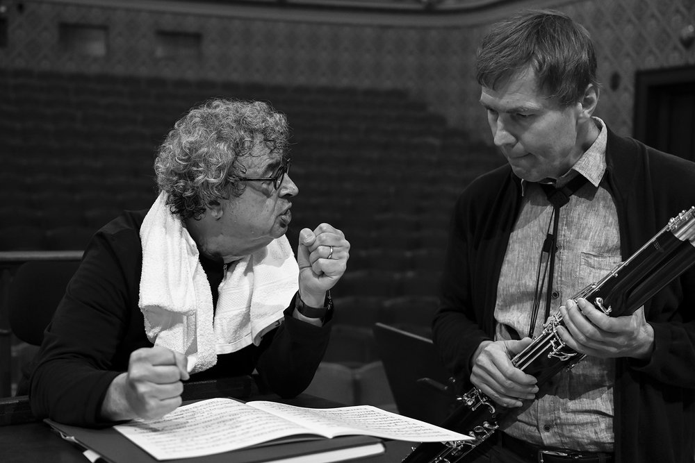 Czech Philharmonic and Semyon Bychkov, rehearsal, 25. 10. 2021