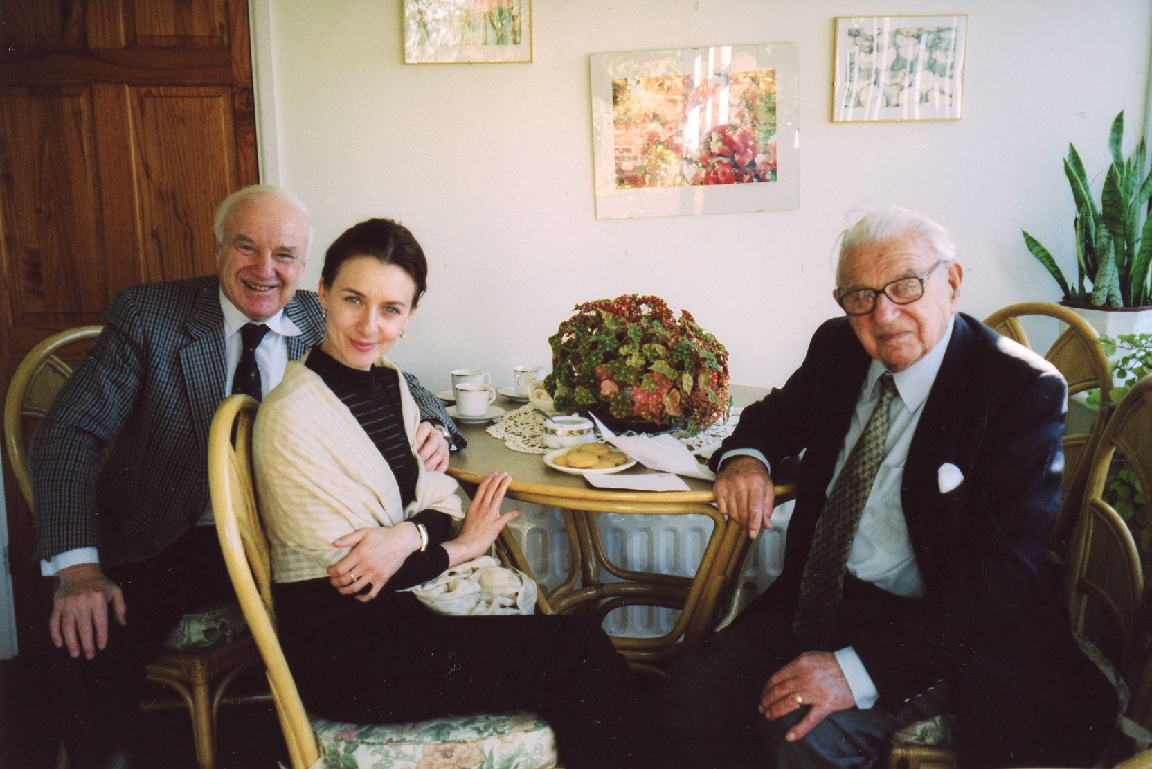 Tom Schrecker, Natalie Bočorišvili, Nicholas Winton