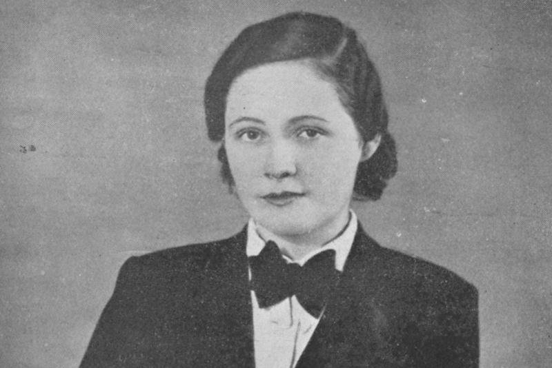 Vítězslava Kaprálová v roce 1934