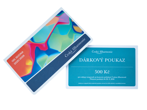 Dárkový poukaz 500,- (2025/2026)