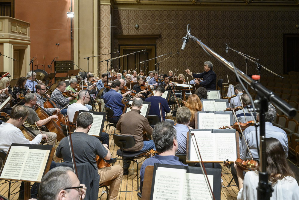 Nahrávání  Projektu Čajkovskij, Decca, 2019