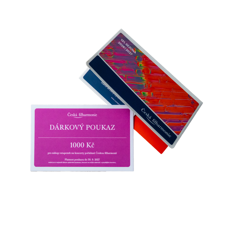 Fotografie ilustrujicí produkt Dárkový poukaz 1000,- (2026/2027)