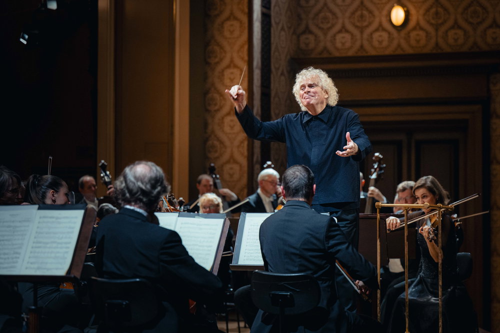 Hostující dirigent Simon Rattle