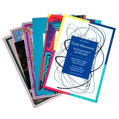 Plakáty z nedávných sezon