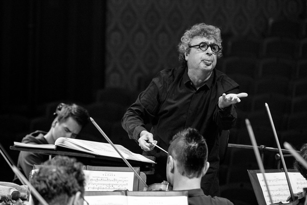Semyon Bychkov, rehearsal