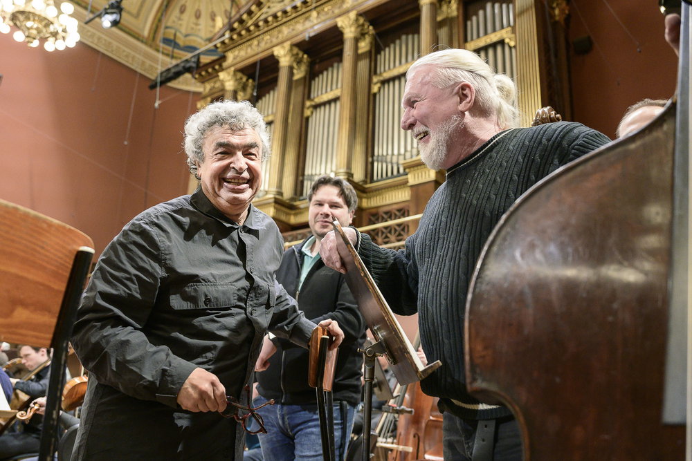 Semyon Bychkov, rehearsal in Rudolfinum