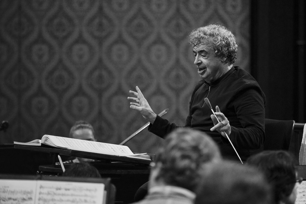Czech Philharmonic and Semyon Bychkov, rehearsal, 25. 10. 2021