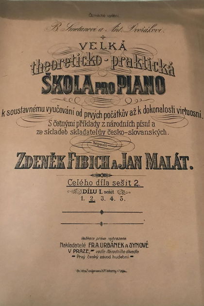 Škola pro piano Zdeněk Fibich a Jan Malát