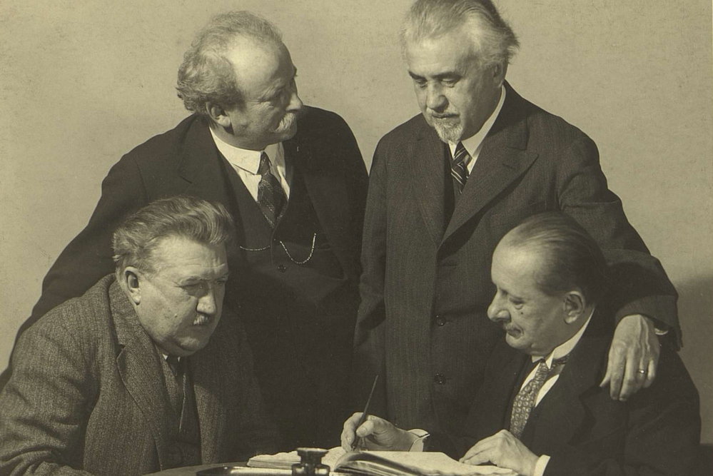 České kvarteto  v roce 1932
