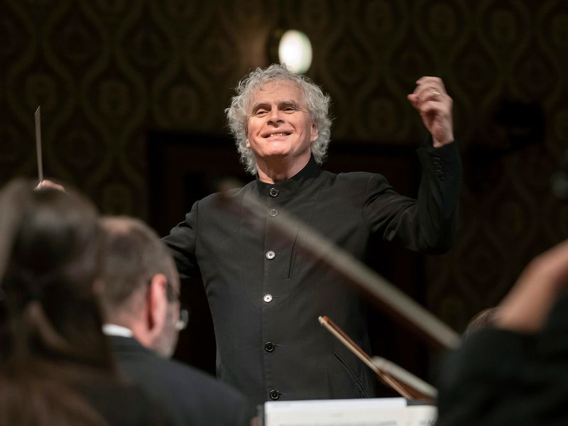 Ilustrační obrázek článku 'Simon Rattle becomes Principal Guest Conductor of the Czech Philharmonic'