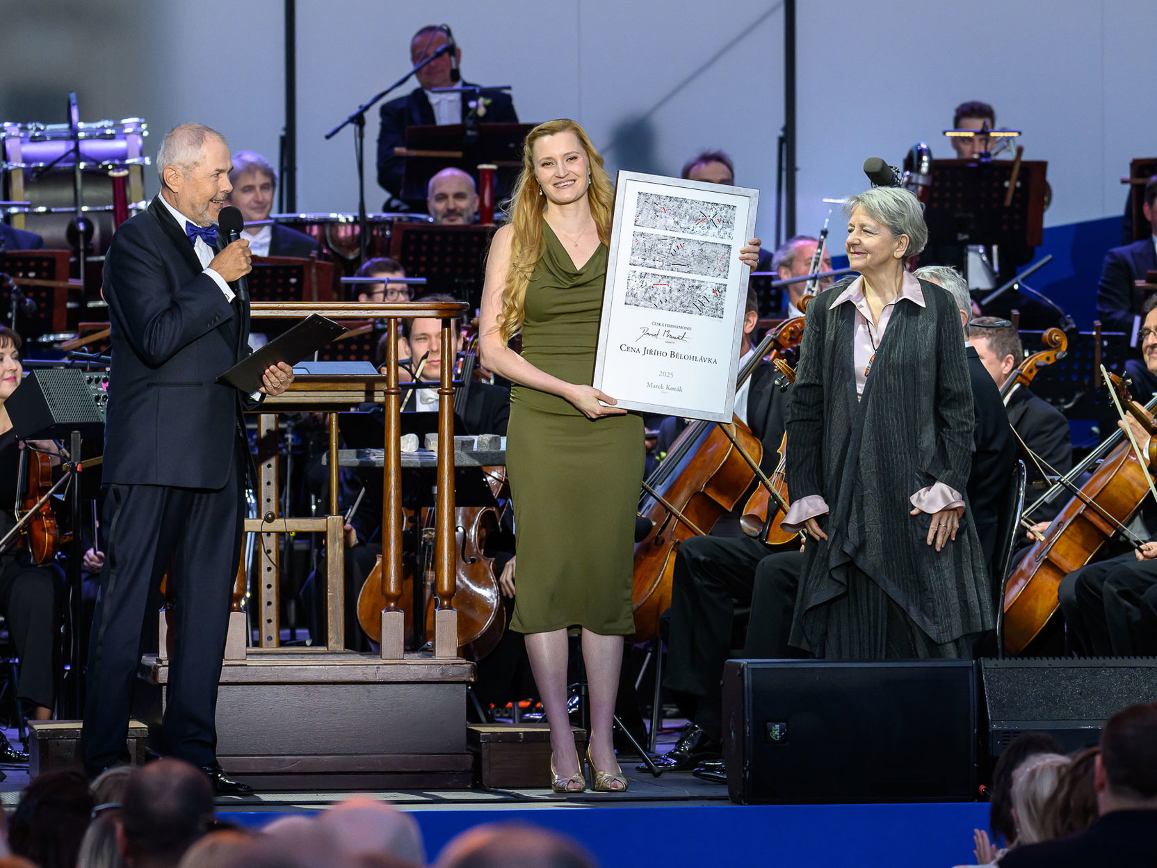 Cenu Jiřího Bělohlávka získal pianista Marek Kozák