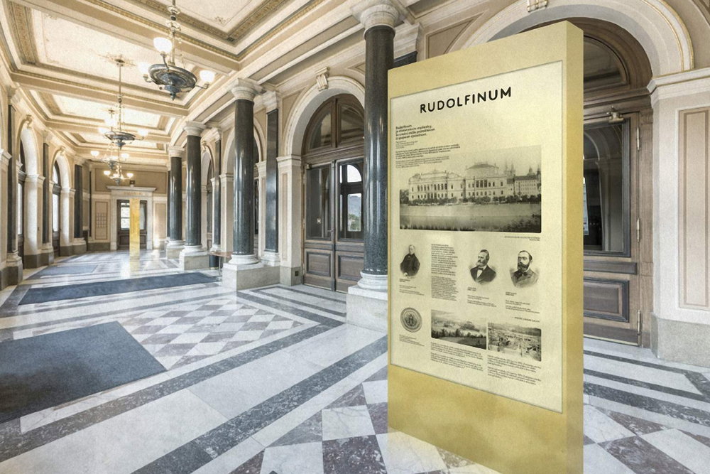 Výstava o Rudolfinu