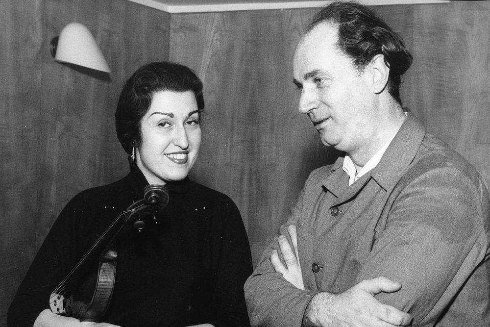 Rafael Kubelík a houslistka Ida Haendel
