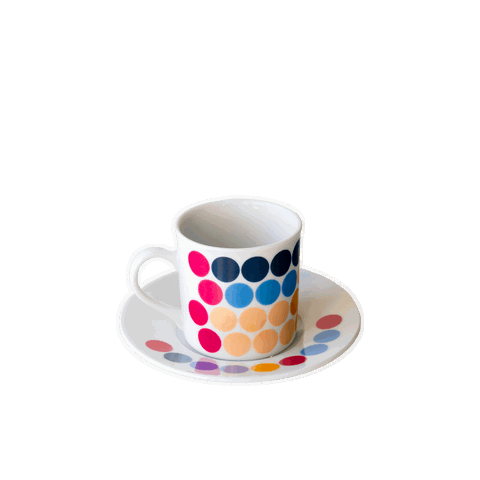 Filharmonický šálek s podšálkem