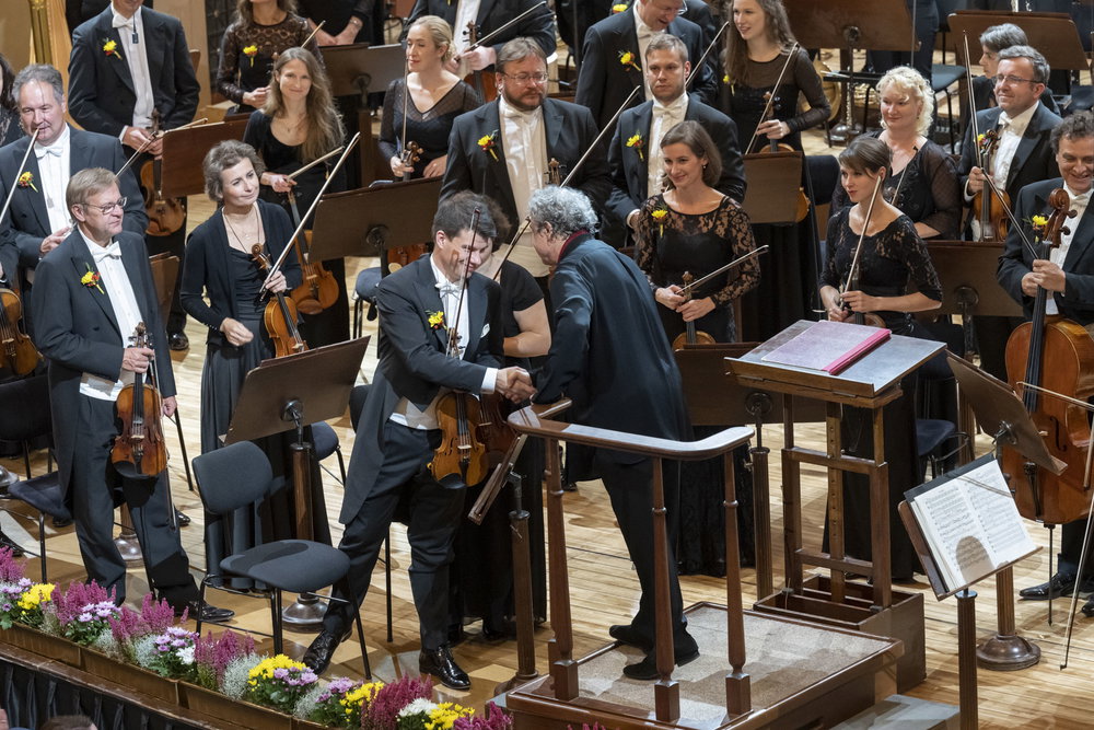 Zahajovací koncert 127. sezony České filharmonie pod vedením Semjona Byčkova