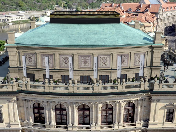 Terasa pro všechny. Rudolfinum se připravuje na ambiciózní renovaci