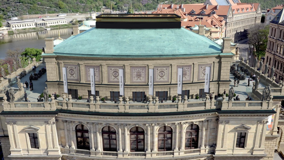 Terasa pro všechny. Rudolfinum se připravuje na ambiciózní renovaci