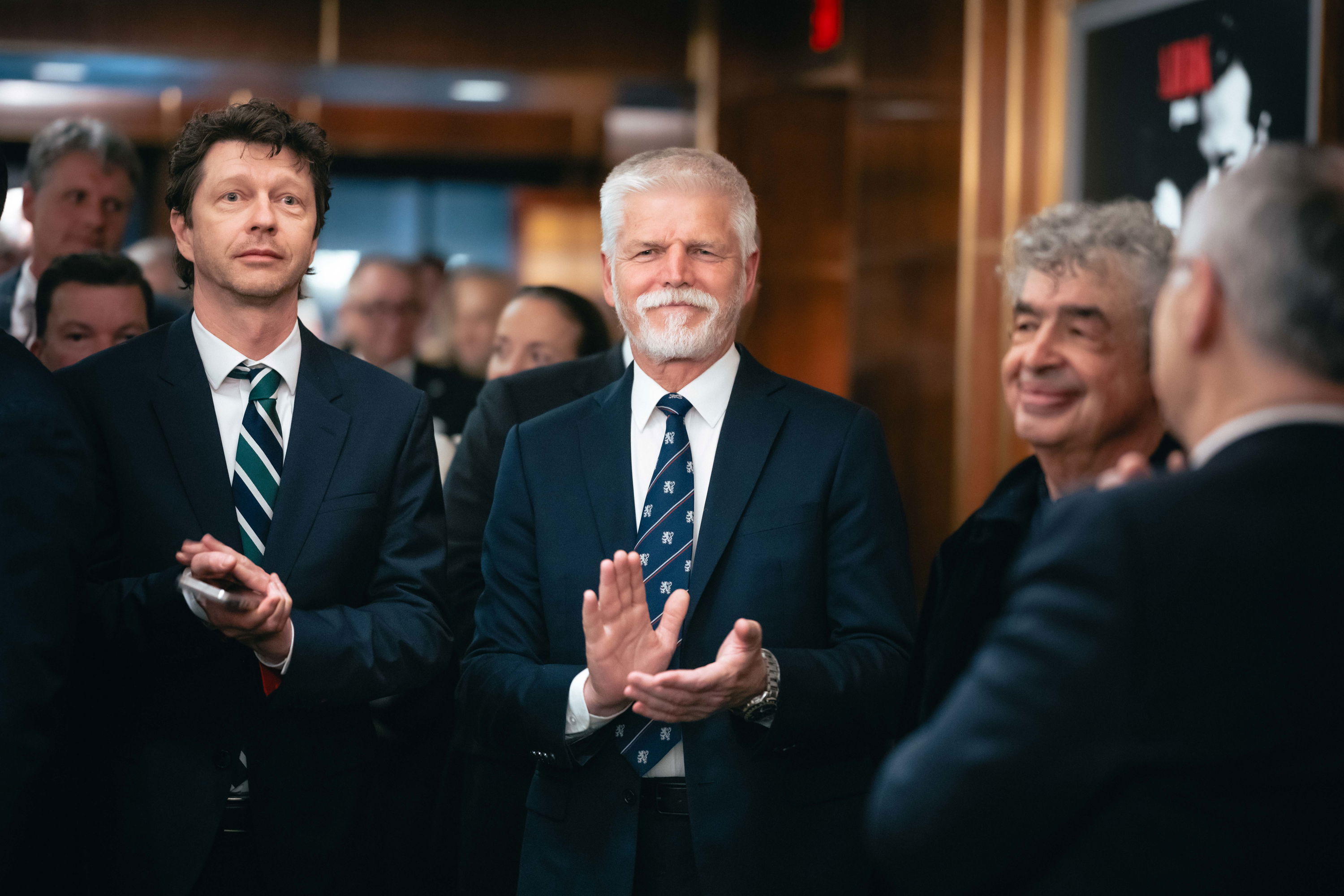 Petr Pavel a Semjon Byčkov v Carnegie Hall. 