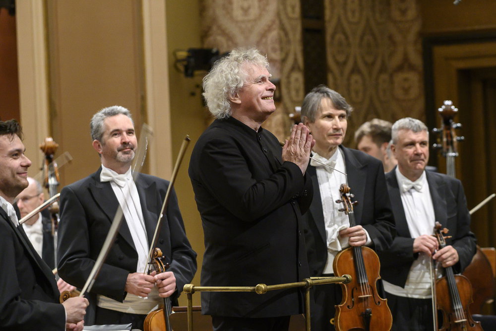 Simon Rattle a Magdalena Kožená, Rudolfinum, 13. 6. 2020