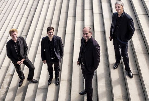Photo illustrating a concert - event Czech Chamber Music Society Talich Quartet