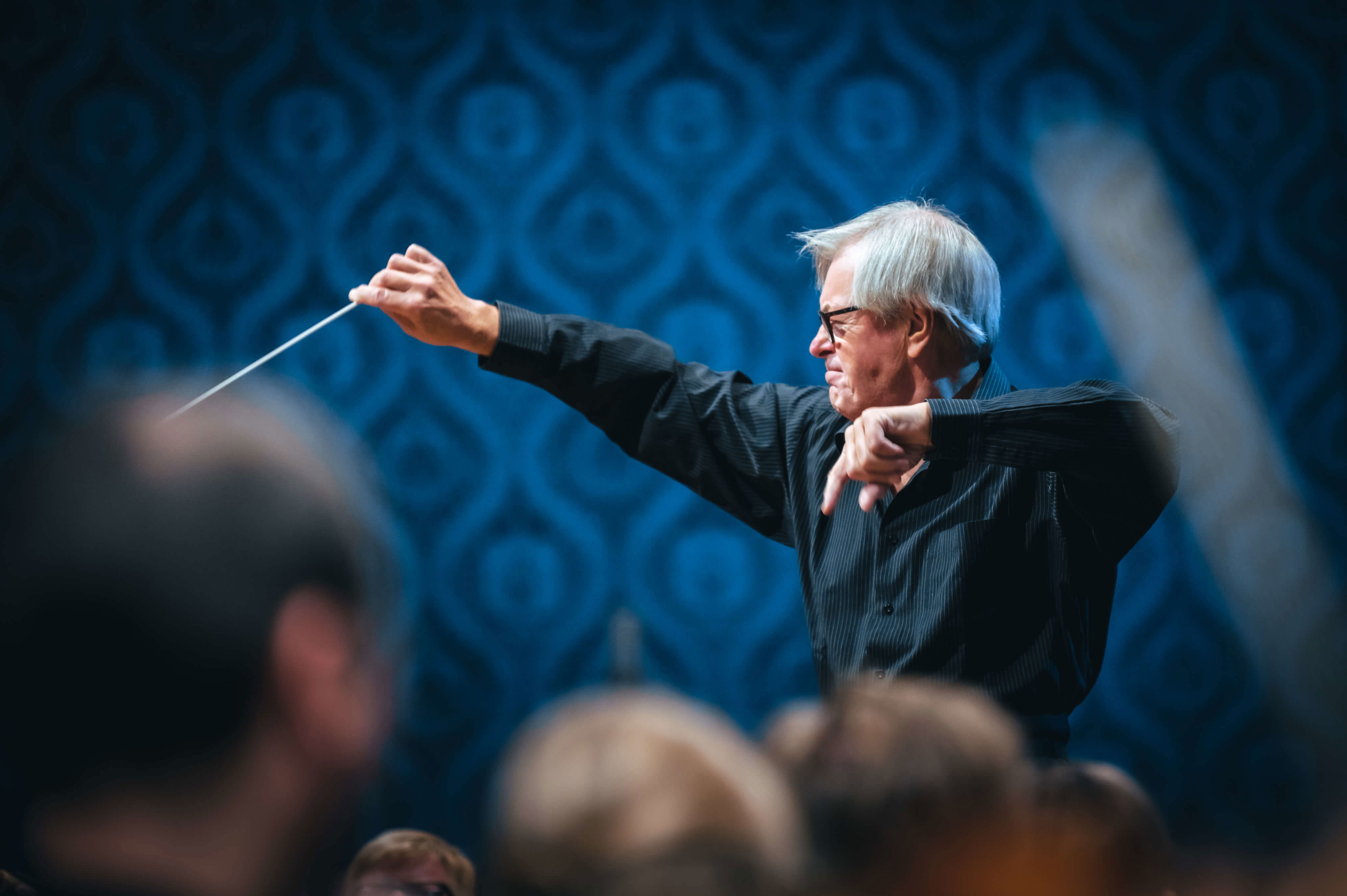 Photo illustrating a concert - event Orchestra Rehearsal... for VLAST I (rerun of the 2023 programme) Czech Philharmonic