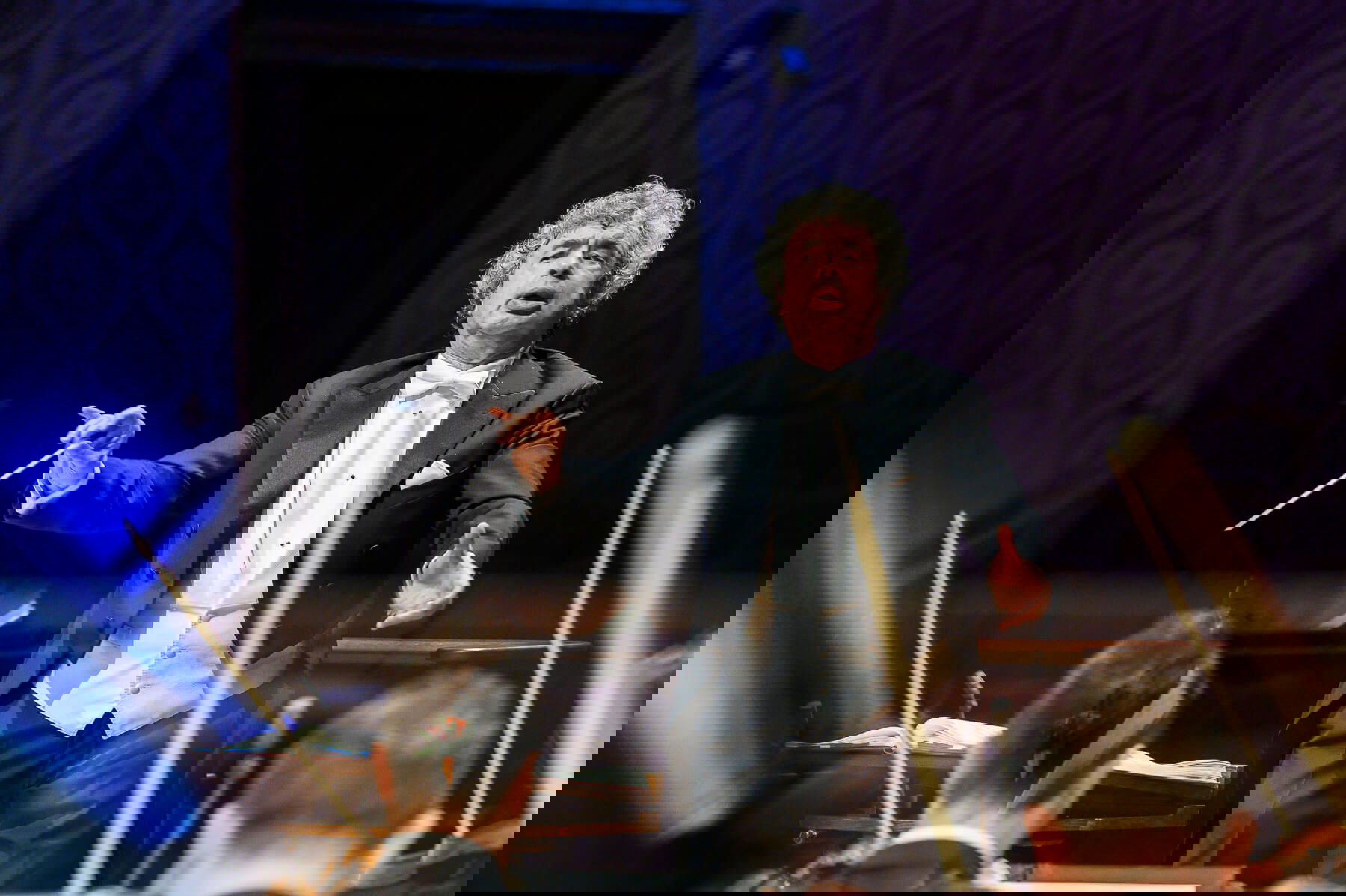 Photo illustrating a concert - event Semyon Bychkov Czech Philharmonic
