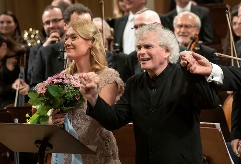 Photo illustrating a concert - event Czech Philharmonic Concert with residents of the season