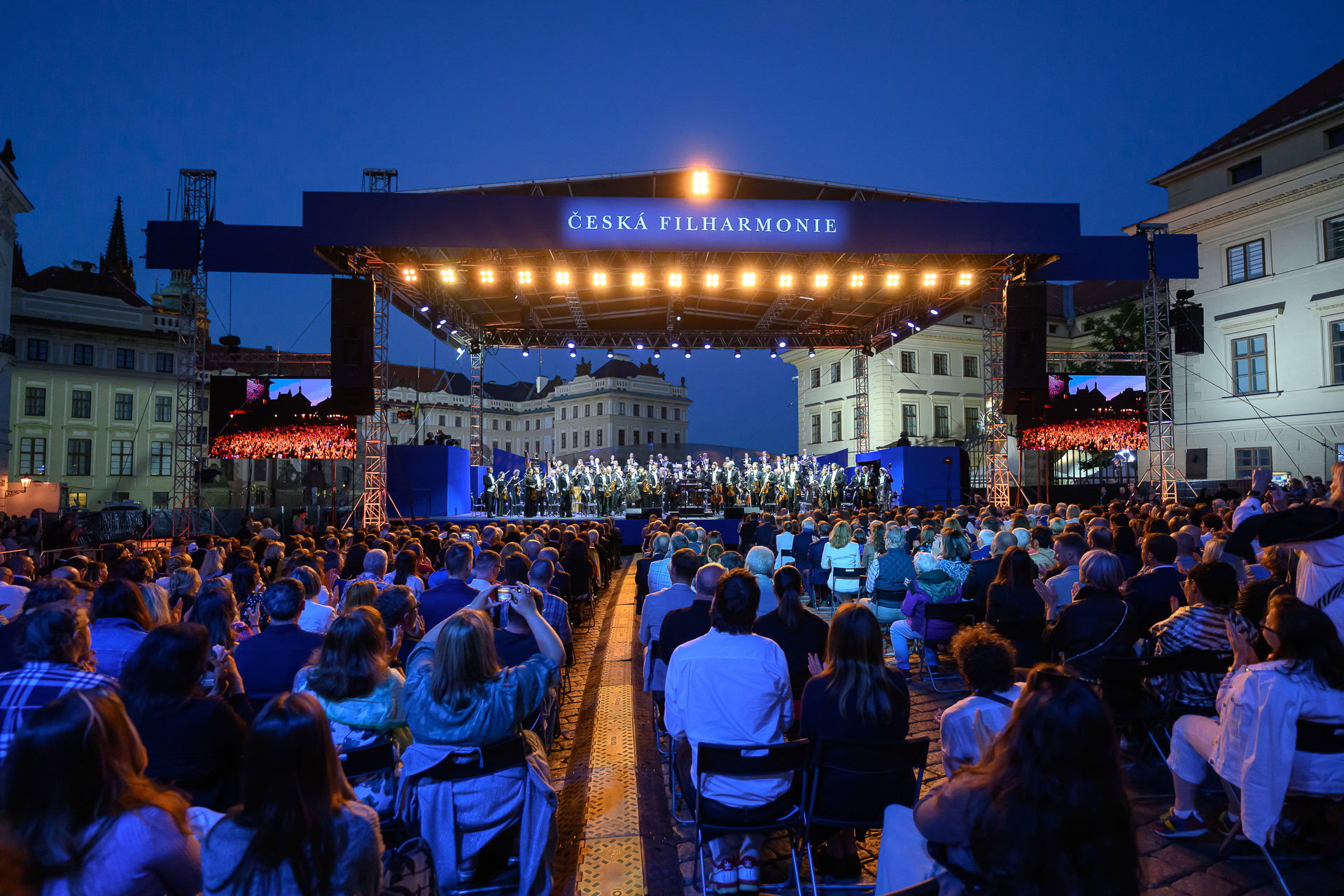 Fotografie ilustrujicí koncert - událost Open Air koncert Česká filharmonie