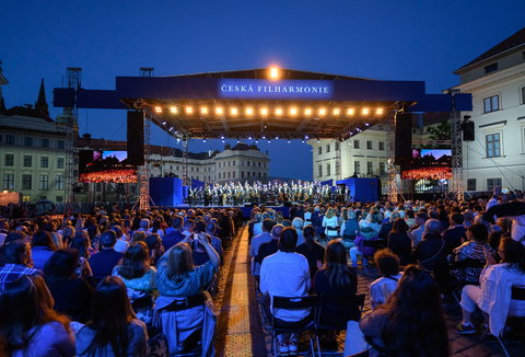 Fotografie ilustrujicí koncert - událost Česká filharmonie Open Air koncert