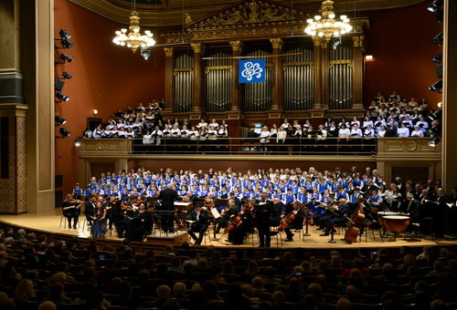 Photo illustrating a concert - event Christmas Concert Prague Philharmonic Children’s Choir