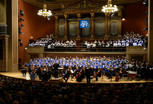 Photo illustrating a concert - event Christmas Concert Prague Philharmonic Children’s Choir