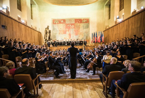 Photo illustrating a concert - event The Song of Hope Jan Hanuš