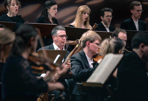 Photo illustrating a concert - event Collegium 1704 Magnificat