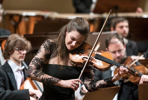 Photo illustrating a concert - event Czech Philharmonic Velvet Revolution Concert