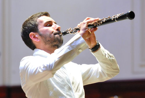 Photo illustrating a concert - event Competition Finals: Oboe Prague Spring