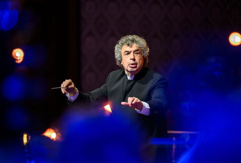 Photo illustrating a concert - event Czech Philharmonic Semyon Bychkov