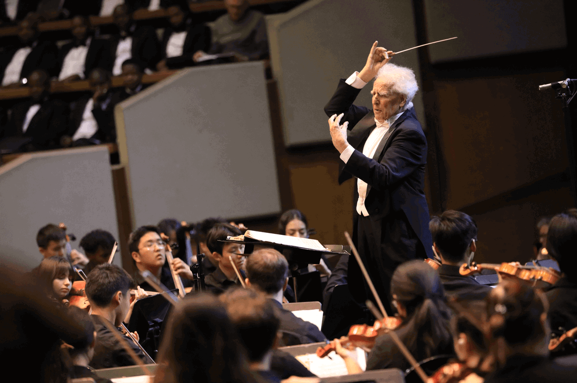 Benjamin Zander & Zlatomir Fung  Boston Philharmonic Youth Orchestra