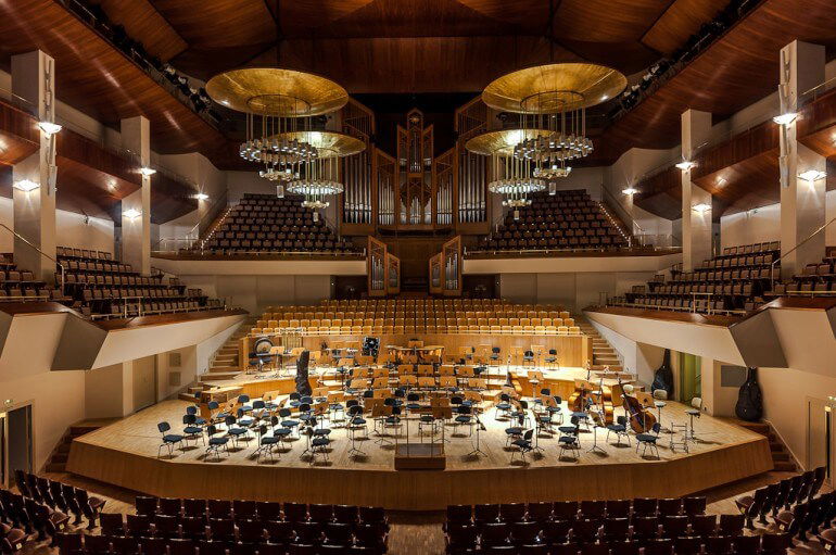 Photo illustrating a concert - event Madrid Czech Philharmonic