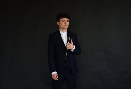 Photo illustrating a concert - event Prague Radio Symphony Orchestra Centenary Concert Dvořák Prague Festival