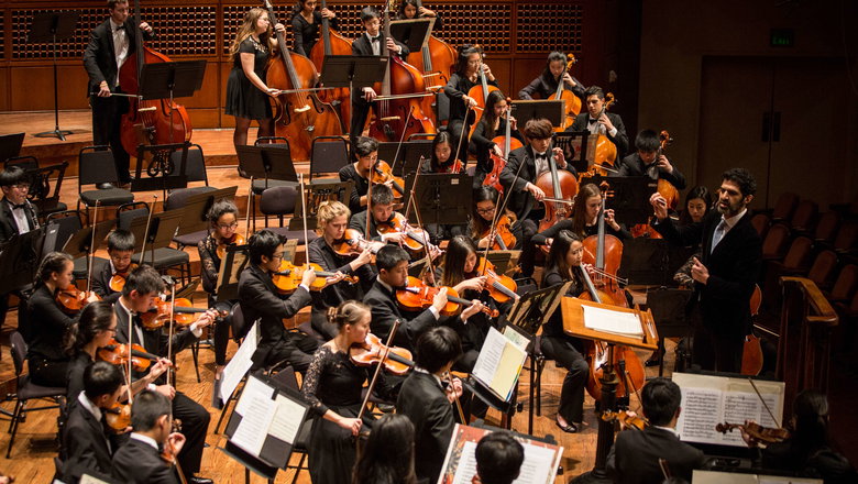 Fotografie ilustrujicí událost Musica Orbis 2023 • Oakland Symphony Youth Orchestra