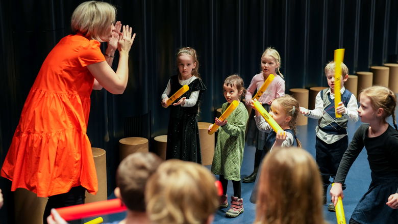 Photo illustrating the event The Little Rudolfinum • A Little Orffestra