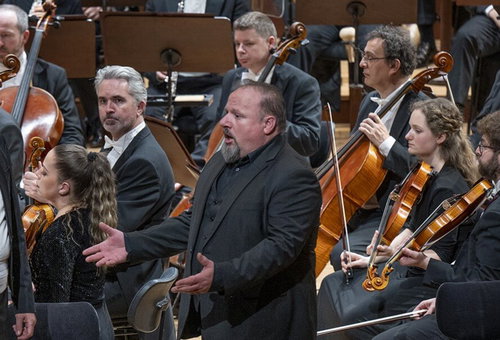 Photo illustrating a concert - event Jana Hrochová & Jaroslav Březina Czech Chamber Music Society