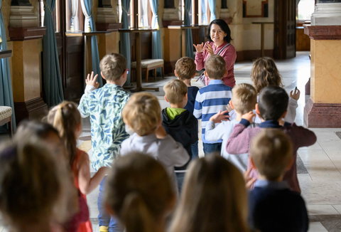 Photo illustrating a concert - event The Little Rudolfinum • A Little Musical (and Other) Fun