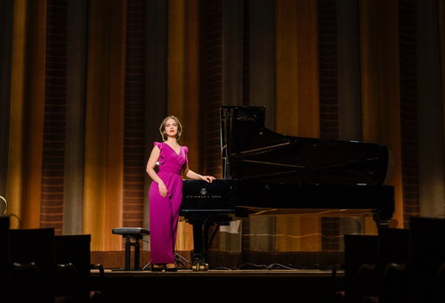 Photo illustrating a concert - event  Ludovico Einaudi by Freie Kunst