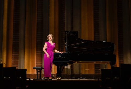 Photo illustrating a concert - event  Ludovico Einaudi by Freie Kunst