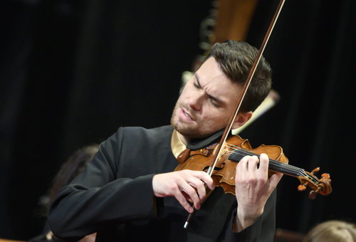 Photo illustrating a concert - event Jiří Vodička Czech Philharmonic