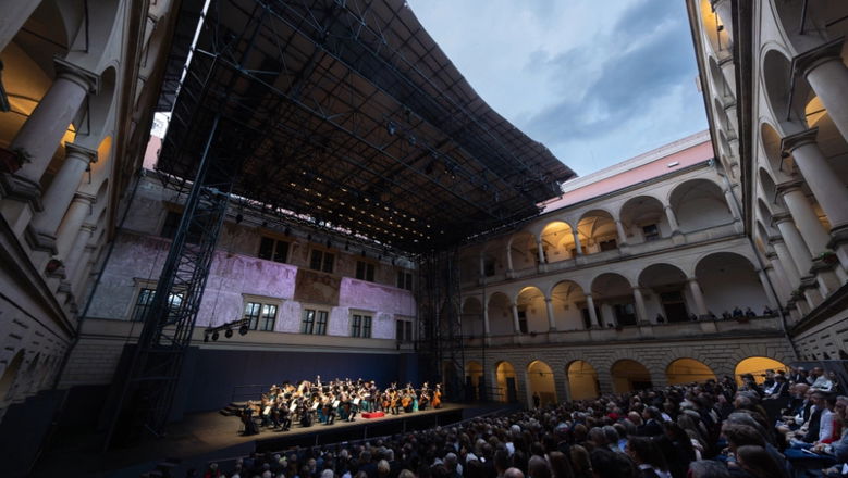Photo illustrating the event Smetana Litomyšl Festival • Tomáš Netopil, Pierre-Laurent Aimard
