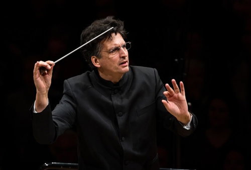 Photo illustrating a concert - event Dvořák Prague Festival Luzerner Sinfonieorchester, Michael Sanderling, Lukáš Vondráček