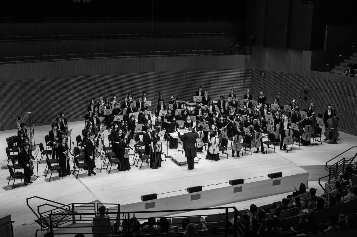  Orange County Youth Symphony Orchestra together with Prague Youth Orchestra
